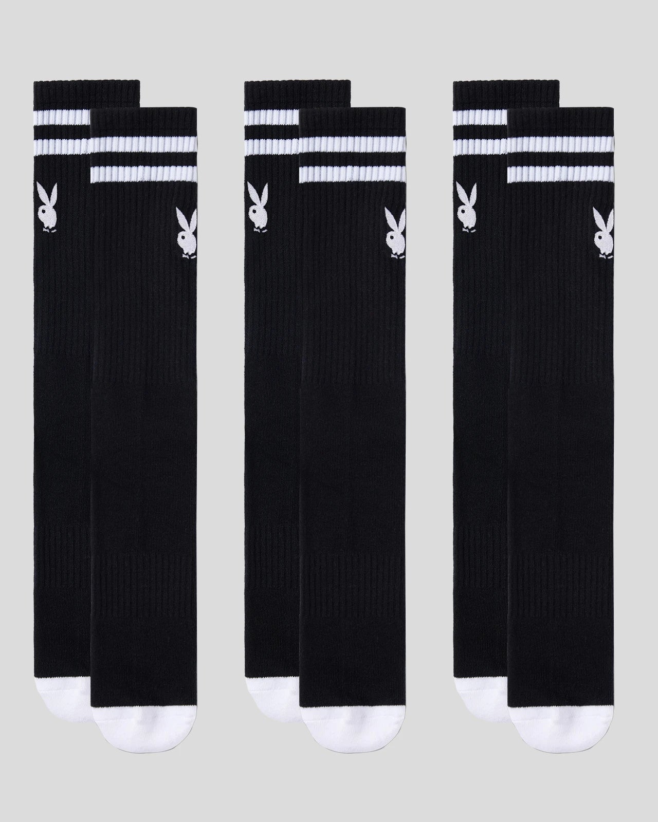 PLAYBOY CREW SOCK - 3 PACK