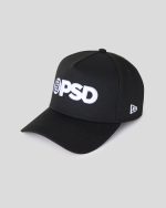 NEW ERA X PSD LOGO HAT BLACK