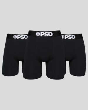 SOLIDS 3 PACK - BLACK