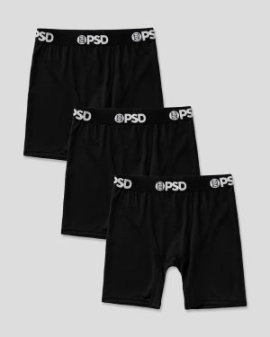 SOLIDS 3 PACK - BLACK