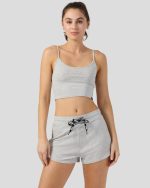 ATHLETIC GREY MODAL - CAMI SLEEP SET